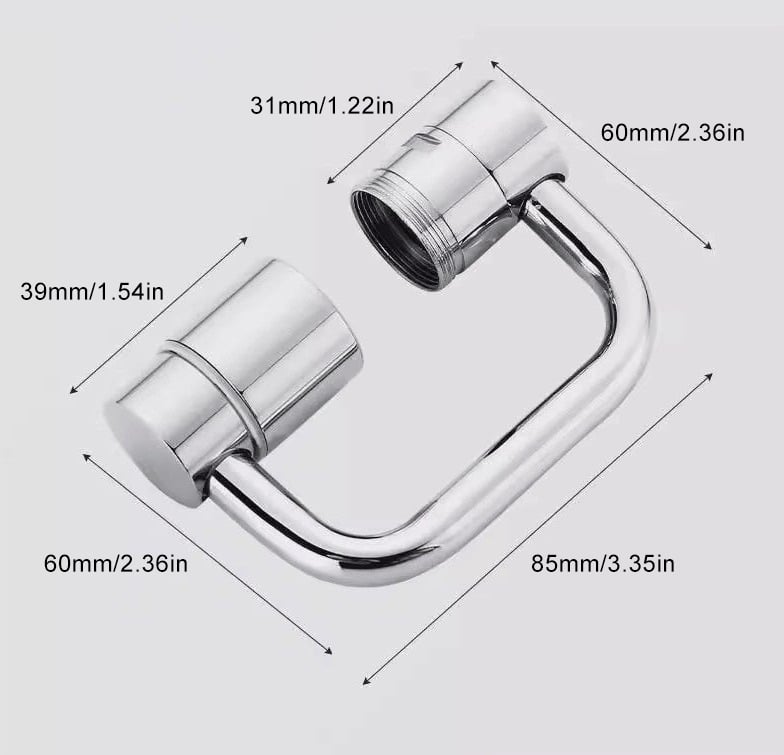 SpinTap™ | 1440° Draaibare Kraanverlenging