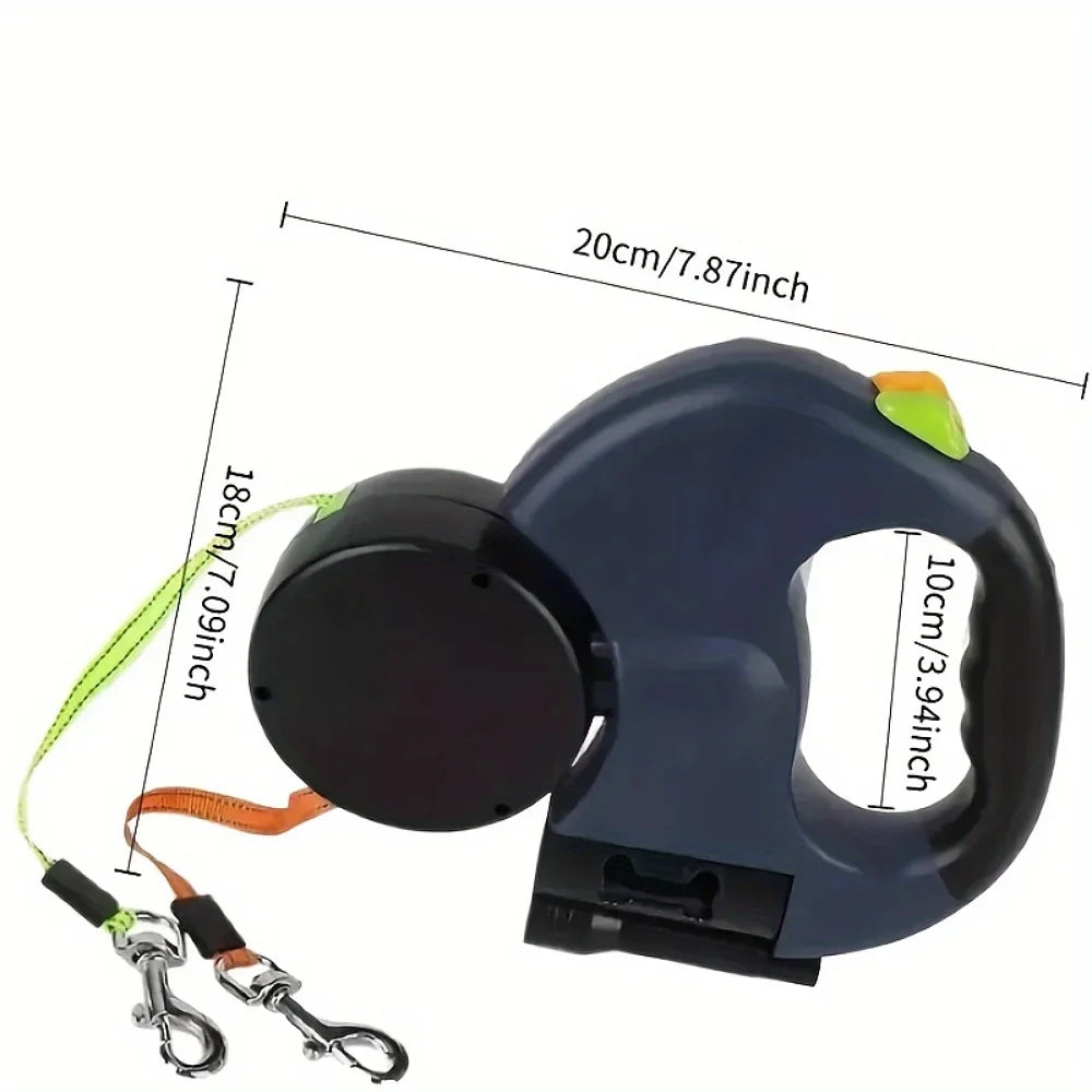 BuddyBand™ | Dubbele Hondenriem