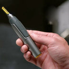 Precisietrimmer voor Baard, Neus en Wenkbrauwen – Draadloze Detailtrimmer met LED-Verlichting & Ergonomische Grip