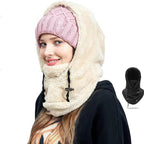 3-in-1 Wintermuts - Warm, winddicht en multifunctioneel