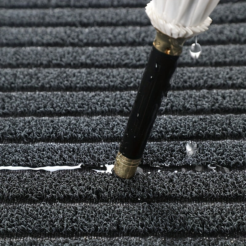 All-Season Deurmat voor Binnen & Buiten – Lage Antislip Inloopmat, Weerbestendig, Grijs of Rood