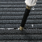 All-Season Deurmat voor Binnen & Buiten – Lage Antislip Inloopmat, Weerbestendig, Grijs of Rood
