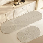 Absorberende Keukenmat met Antislip en Sneldrogende Vezels – 60 x 40 cm, Ideaal voor Hygiënische Kookruimtes Model B