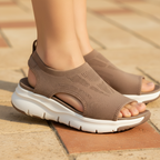 Ava | Dames Sandalen - Orthopedisch Comfort en Zachte Binnenzool Bruin