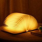 Betoverende Boekenlamp met Uniek Open Boek Ontwerp – Zachte LED Verlichting voor Cozy Sfeer