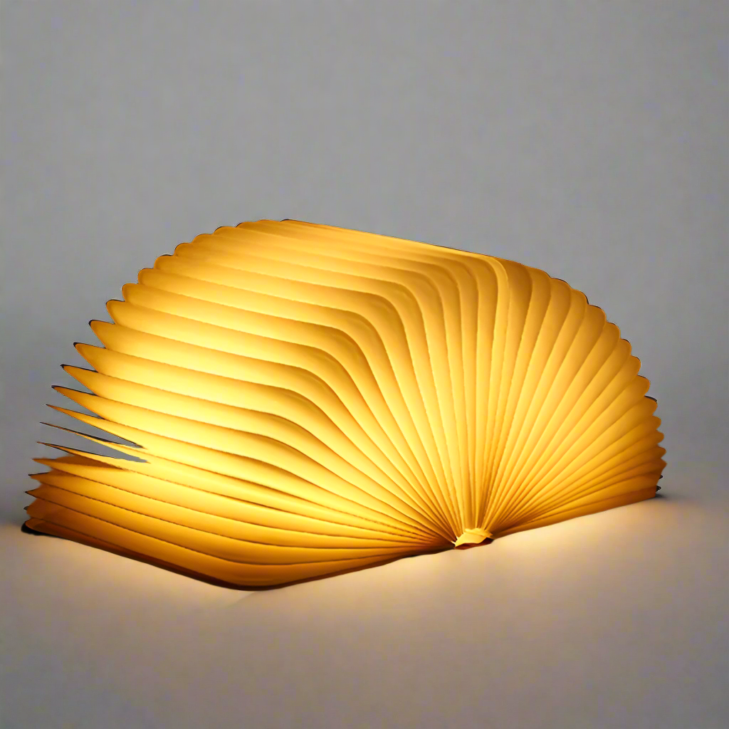 Betoverende Boekenlamp met Uniek Open Boek Ontwerp – Zachte LED Verlichting voor Cozy Sfeer