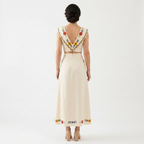 Sariyah | Co-ord Set Dames - Tropische Print - Crop Top Maxi