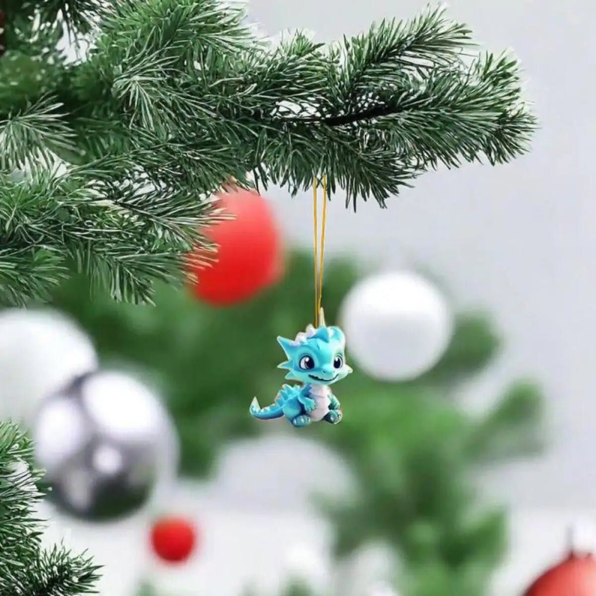 Draken Adventskalender – 24 Schattige Cartoon Draken Sleutelhangers, Aftellen naar Kerst voor Kinderen 6+ & Verzamelaars