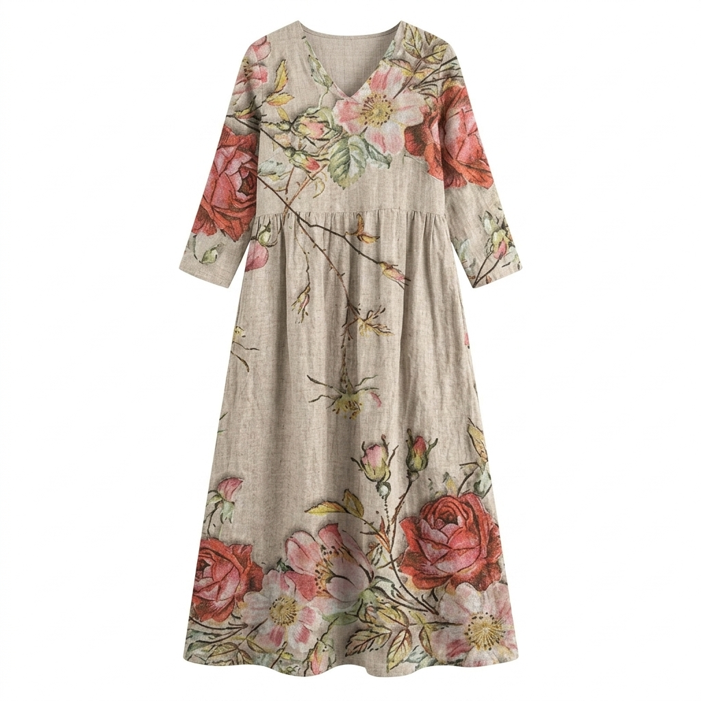 Daisy | Zomerjurk Dames - Bloemenprint, Lichtgewicht Casual