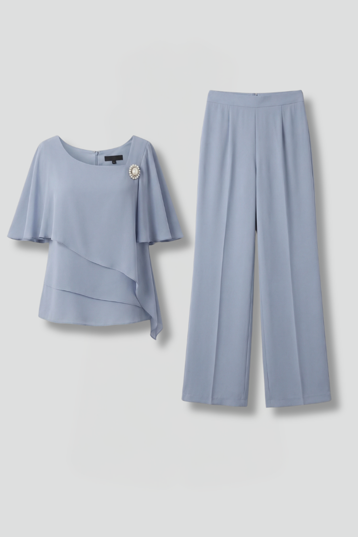 Ondine | Co-ord Set Dames - Tuniek Rechte Broek