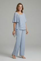 Ondine | Co-ord Set Dames - Tuniek Rechte Broek
