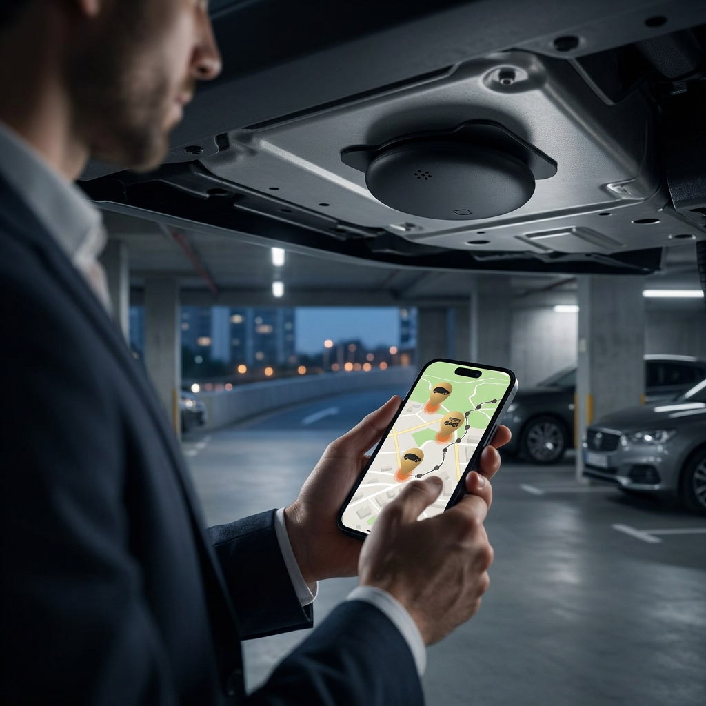 GPS Tracker voor Auto Voertuig Volgsysteem iOS Android Beveiliging Real-Time Locatiebepaling Diefstalpreventie | Luesara