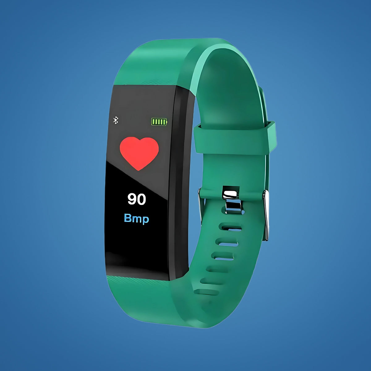 Veiligheidshorloge voor Senioren met Valdetectie GPS Tracker Gezondheidsmeter Hartslagmeting Noodknop Groen