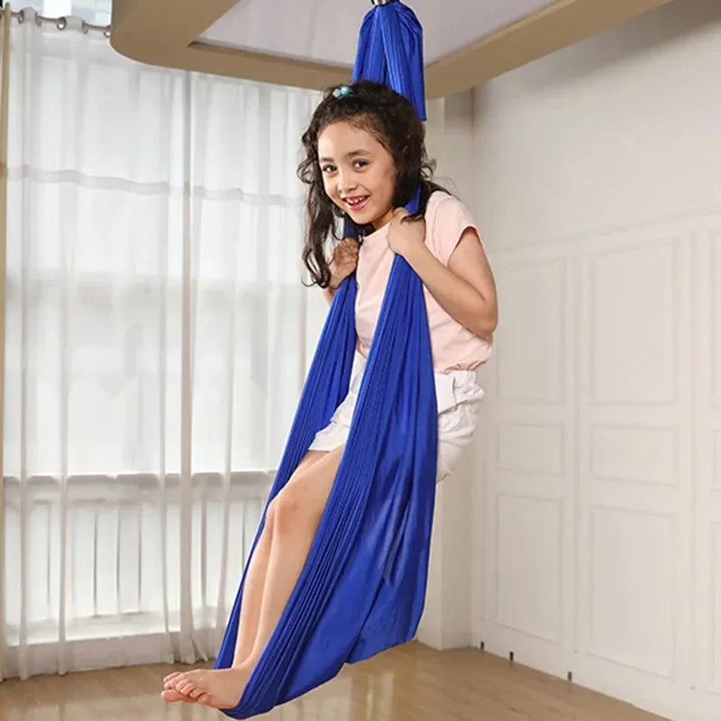 Kinderhangmat van Biologisch Katoen 100% – Rustgevende Schommelcocon voor Spel & Ontspanning