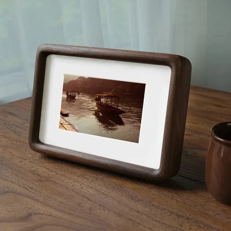 Houten Fotolijst voor Trouwjurkfoto's en Portretten - Verkrijgbaar in Diverse Formaten en Kleuren