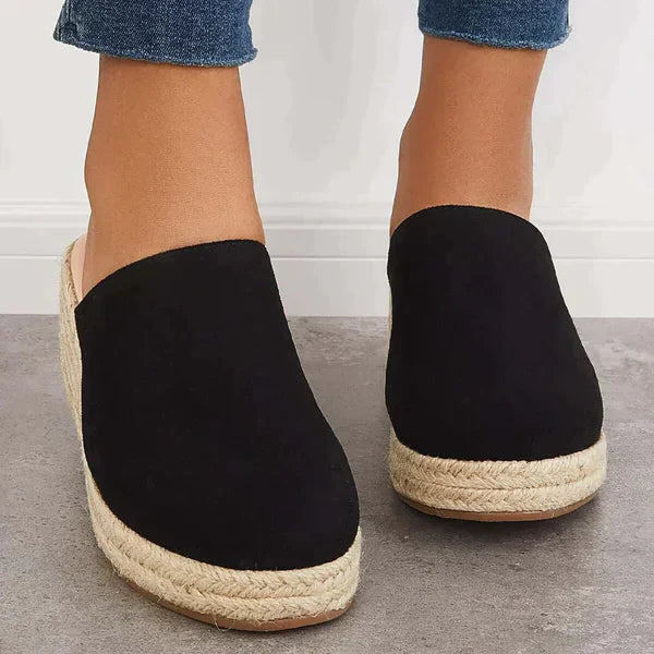 Lumi | Dames Muiltjes - Architectonische Sleehak, Casual Chic