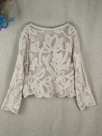 Thalassa | Blouse Dames - Bloemenkant met Stretch - Regular Fit