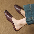 Luna | Dames Muiltjes - Echt Leer, Chique Design