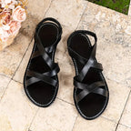 Luna | Dames Sandalen - Imitatieleer, Casual Elegantie