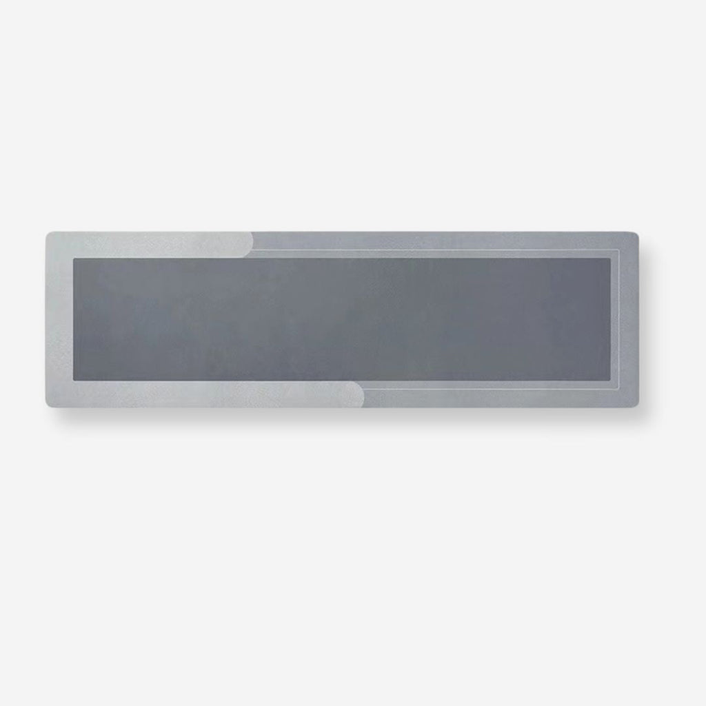 Magische Keukenmat 45 cm x 150 cm – Antislip, Sneldrogend en Ultra Zacht voor Veilig en Comfortabel Koken Lichtgrijs