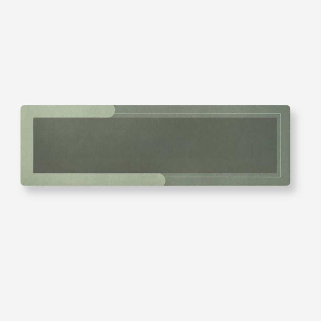 Magische Keukenmat 45 cm x 150 cm – Antislip, Sneldrogend en Ultra Zacht voor Veilig en Comfortabel Koken Bosgroen
