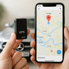 Magnetische Mini GPS Tracker met Live Realtime Tracking & Geluid - Draadloos Volgsysteem met Krachtige Magneet voor Auto, Fiets & Tas