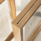Moderne Fotolijsten van Hout en Glas in Diverse Maten - Stijlvolle Decoratie