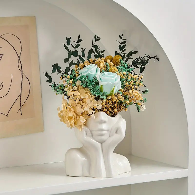 Moderne Grote Vaas van Keramiek – Handgemaakt en Multifunctioneel voor Bloemen en Decoratie