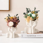 Moderne Grote Vaas van Keramiek – Handgemaakt en Multifunctioneel voor Bloemen en Decoratie
