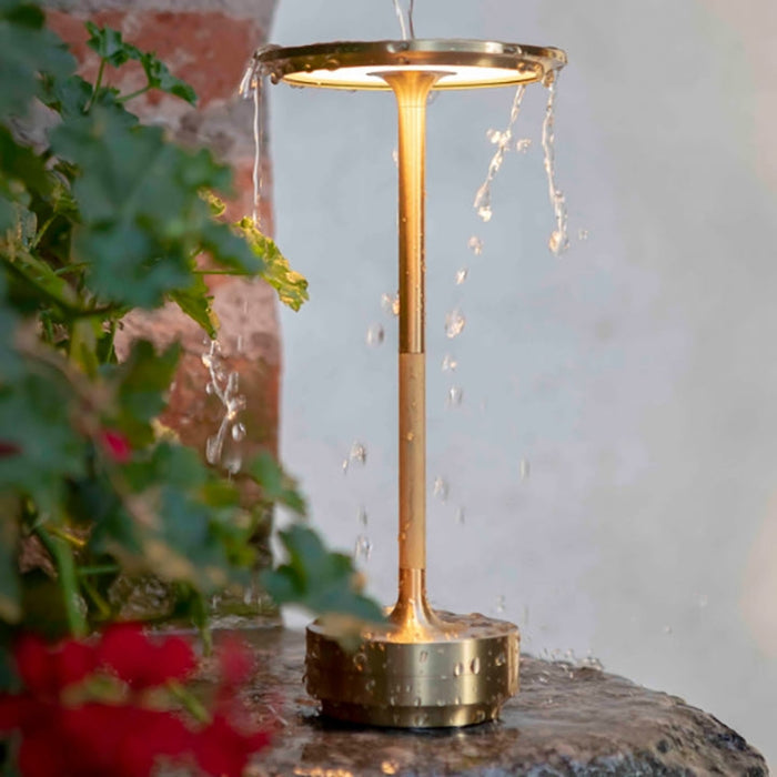 Moderne Oplaadbare Tafellamp met Drie Lichttemperaturen – Draadloze en Batterij Aangedreven Nachtkast Lampje voor Thuis en Kantoor