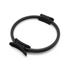 Pilates Ring 40 cm – Weerstandsring voor Full Body Training, Core, Benen & Armen – voor Beginners en Gevorderden Zwart