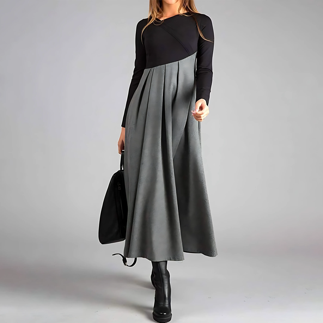 Rhea | Dames Jurk - Zacht Stof, A-Lijn 4XL
