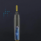 Precisietrimmer voor Baard, Neus en Wenkbrauwen – Draadloze Detailtrimmer met LED-Verlichting & Ergonomische Grip