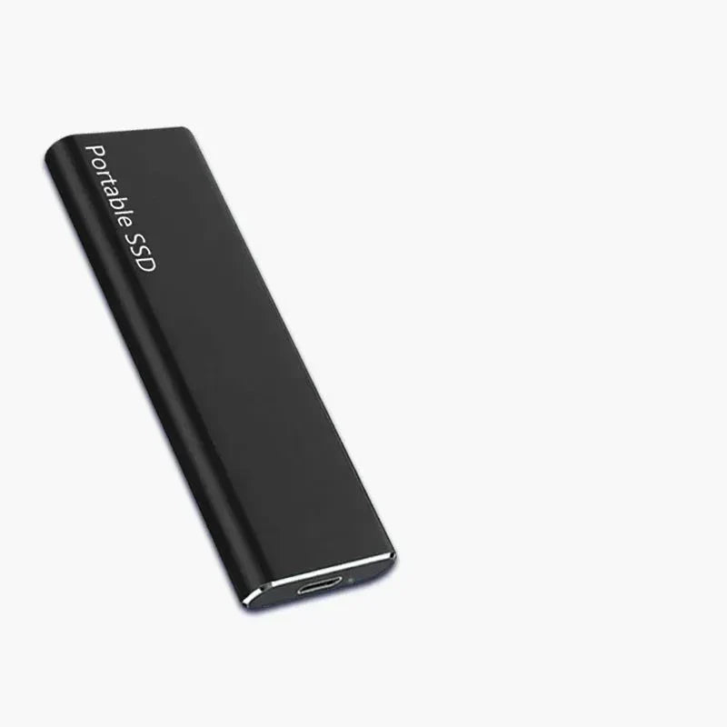 Externe SSD 4TB met USB-C – Supersnelle Draagbare Opslag Zwart
