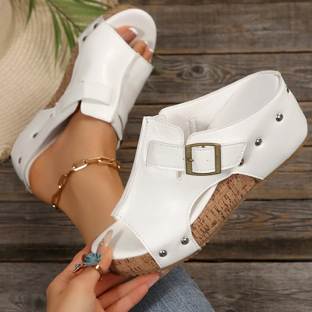 Sefira | Dames Sandalen Met Hak - Premium Leer, Comfortabel