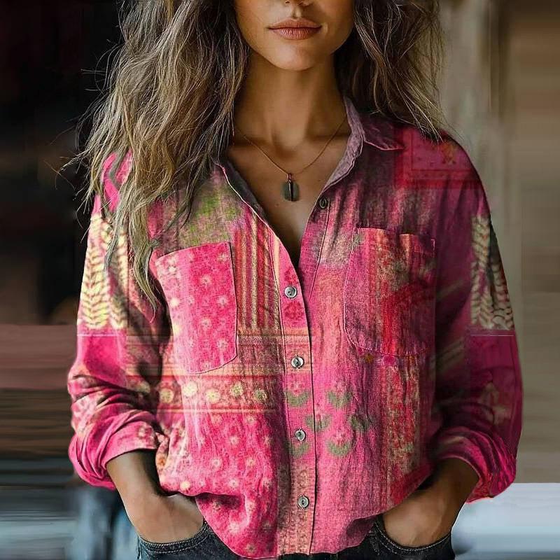 Sienna | Witte Blouse Dames - Katoen-Polyester Mix, Ontspannen Fit