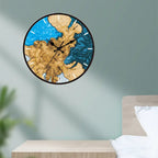 Transparante Wandklok 30 cm – Modern Minimalistisch Ontwerp met Stille Beweging voor Elke Kamer Stijl 3