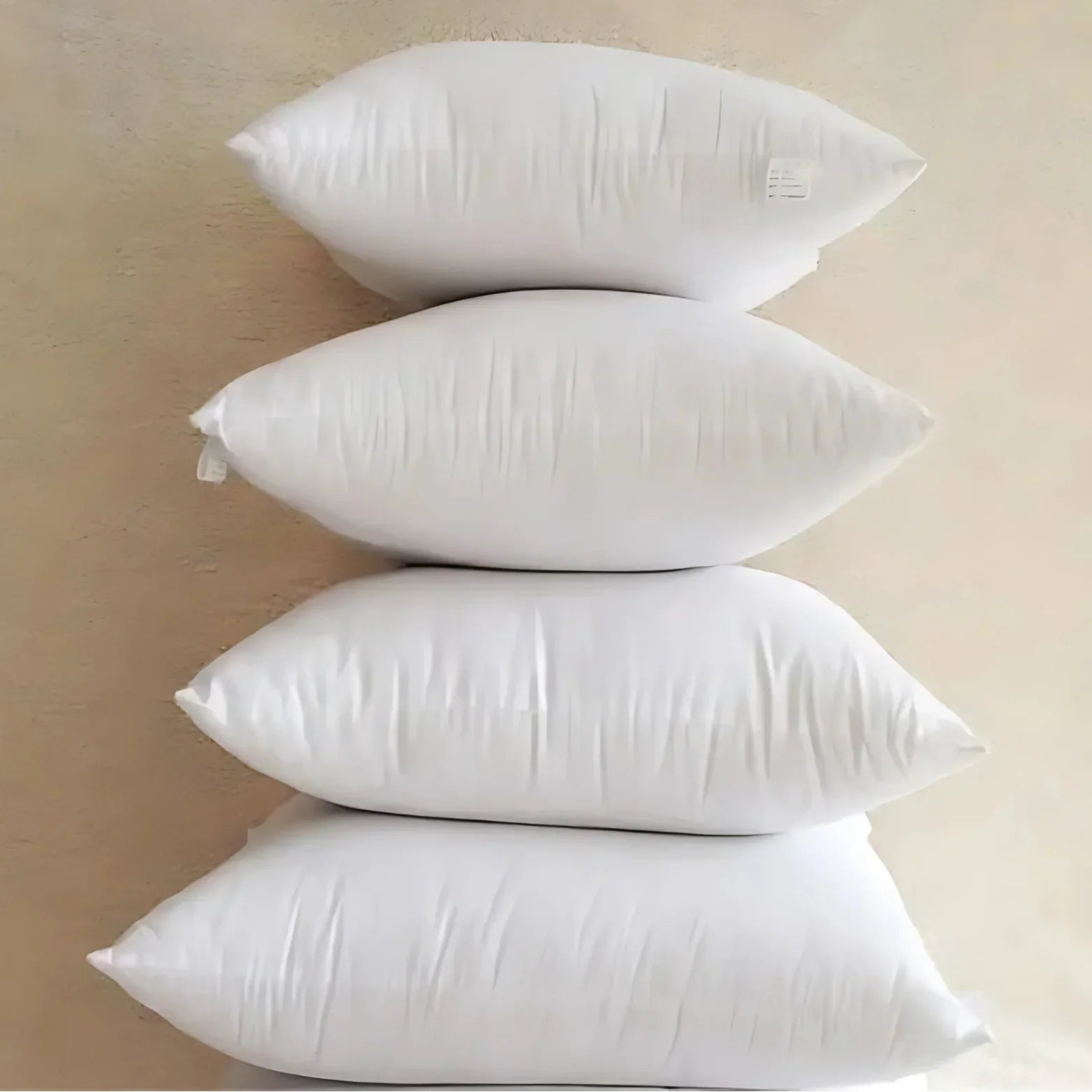Tulum Kussenhoes van Luxe Bouclé-Stof – 45x45 cm voor Elegante Interieurs in Neutrale Kleur Kusseninzet x 1