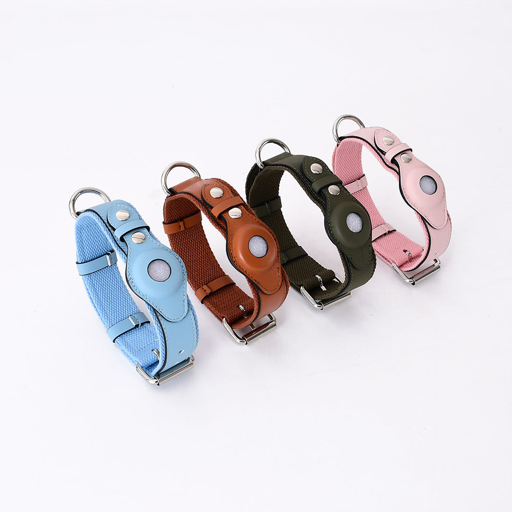 GPS-hondenhalsband met Wereldwijde Tracking zonder Abonnement – GPS Tracker Hond met App, 3 Maten, 5 Kleuren