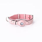 GPS-hondenhalsband met Wereldwijde Tracking zonder Abonnement – GPS Tracker Hond met App, 3 Maten, 5 Kleuren Roze Alleen Halsband