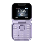 Compacte Klaptelefoon Dual-sim – Mini Opvouwbare Mobiele Telefoon met HD Camera & Muziekspeler, Lange Batterijduur – FlexFold i16 Pro Paars