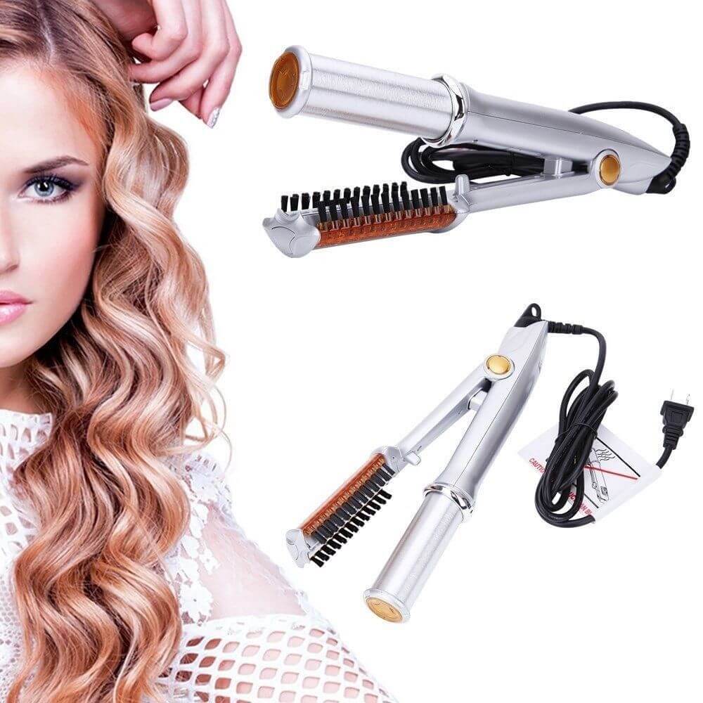 InStyler | Roterende Haarstyler - 2-in-1 Heteluchtstijltang & Roterende Krultang met Keramische Cilinder & Toermalijn Technologie voor Stijlen & Krullen