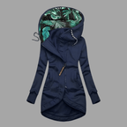 Solis | Dames Shelljack met Doorlopende Rits en Verstelbare Capuchon - Waterdichte en Winddichte Ademende Outdoor Wandeljas
