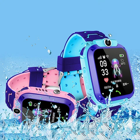 SafeScout | Kindersmartwatch met GPS-Tracking - Waterdicht 4G Kinderhorloge met Live Locatie, SOS-Noodknop, Videobellen & Stappenteller