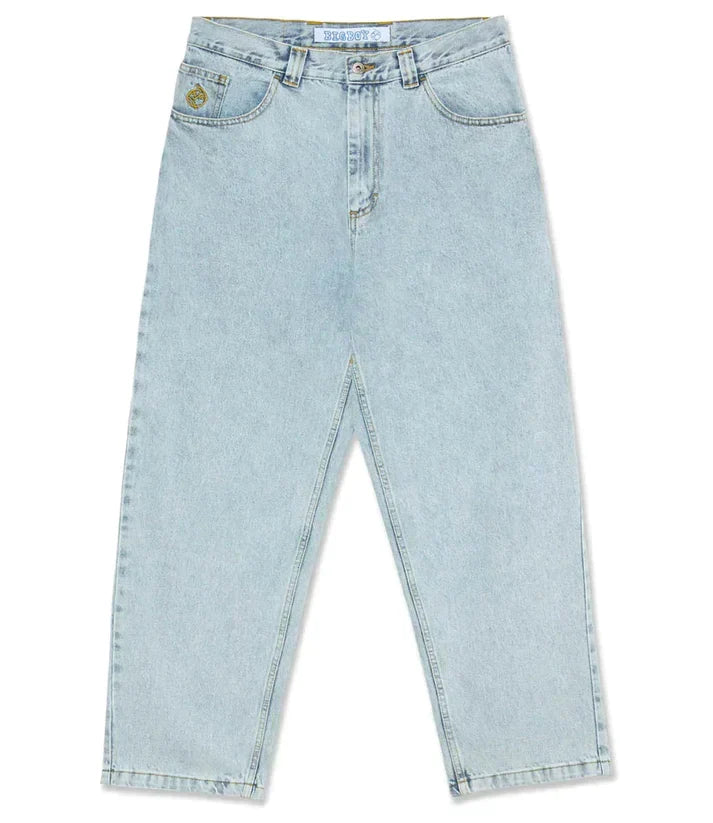 Baggy Big Boy Jeans – Wijde Skater Jeans voor Heren, Losse Pasvorm, Streetwear, Zwart of Lichtblauw, M–XL – Maverick